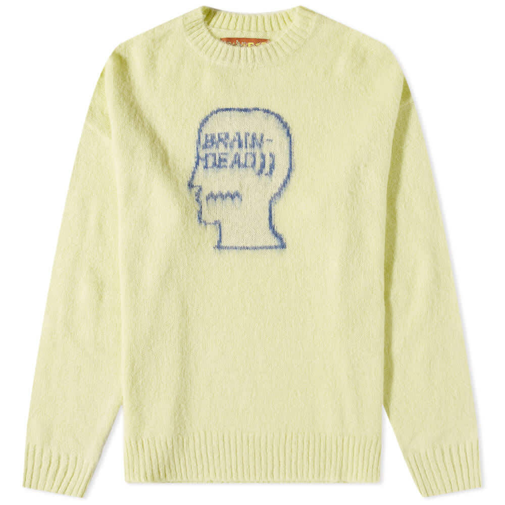 

Джемпер Brain Dead Logohead Pile Crew Knit