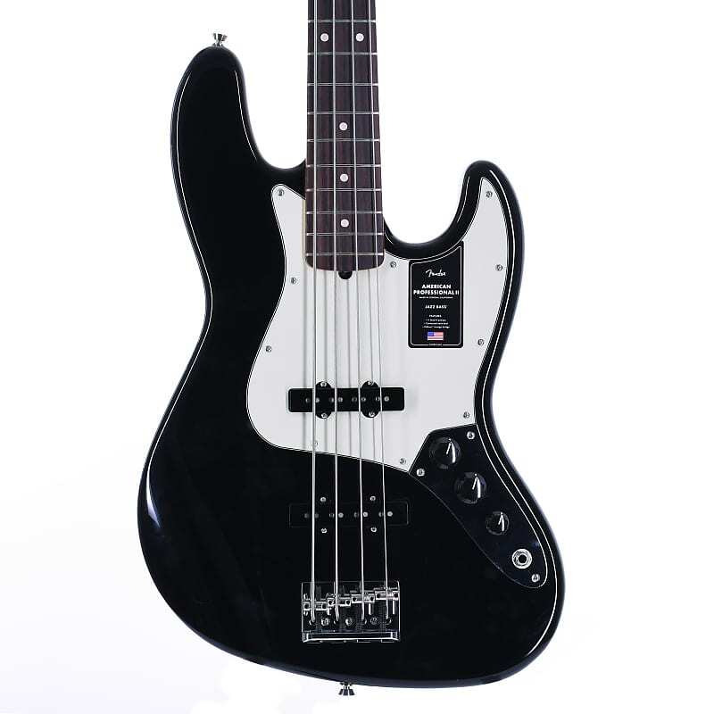 

Fender American Professional II Jazz Bass Rosewood, черный
