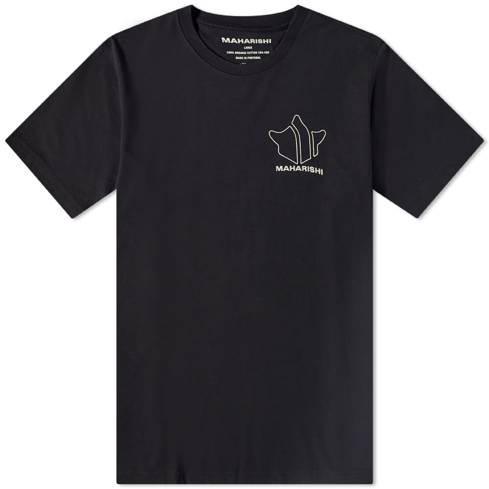 

Футболка Maharishi Maha Temple Tee, Черный