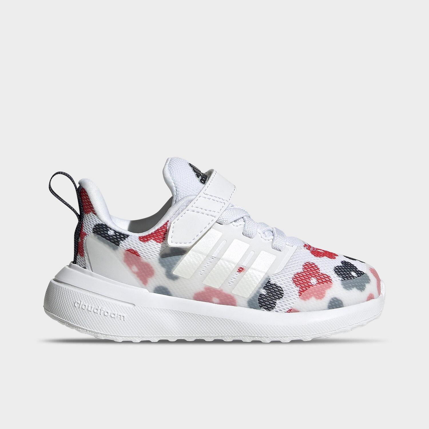 

Детские беговые кроссовки adidas FortaRun 2.0 CloudFoam из эластичного шнурка для малышей, белый