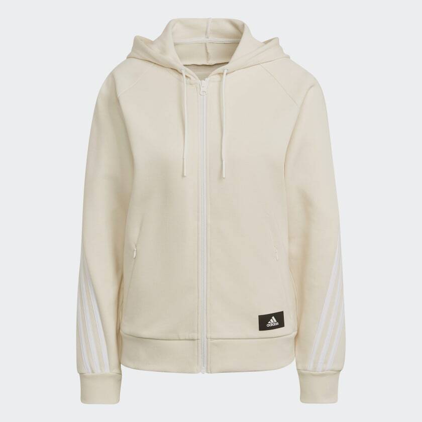 

Толстовка adidas Sportswear Future Icons 3-Stripes, бежевый/белый