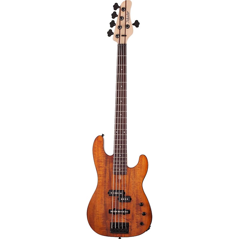 Schecter Michael Anthony MA-5 Electric Bass, 5-String, Gloss Natural 452