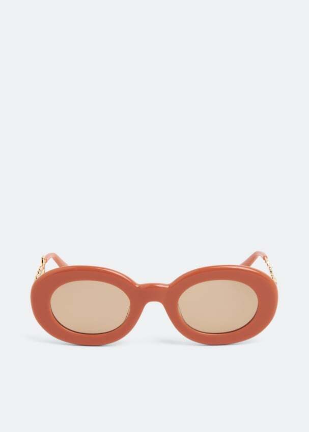 

Солнечные очки JACQUEMUS Les lunettes Pralu sunglasses, оранжевый
