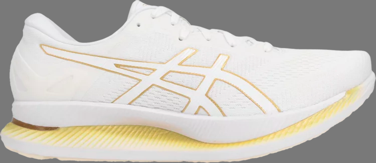 

Кроссовки glideride 'pure gold' Asics, белый