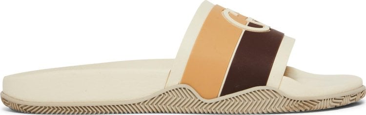 Сандалии Gucci Slide Interlocking G - Beige, бежевый - фото