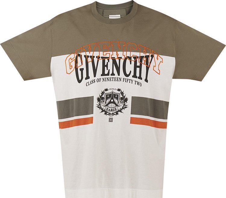 

Футболка Givenchy Oversized Fit T-Shirt Grey/White, серый