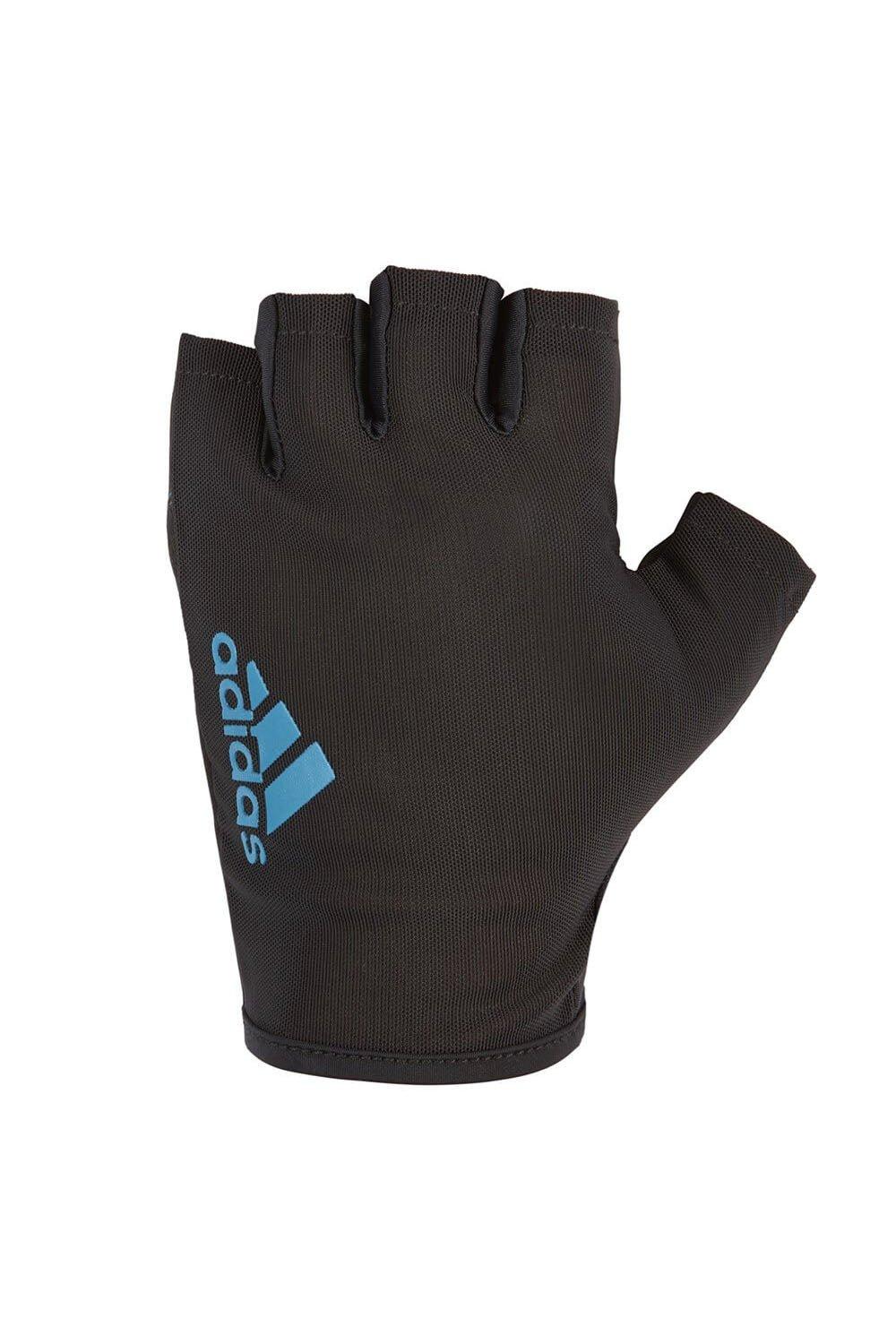 Мужские перчатки Essential для спортзала с половиной пальца Adidas, синий