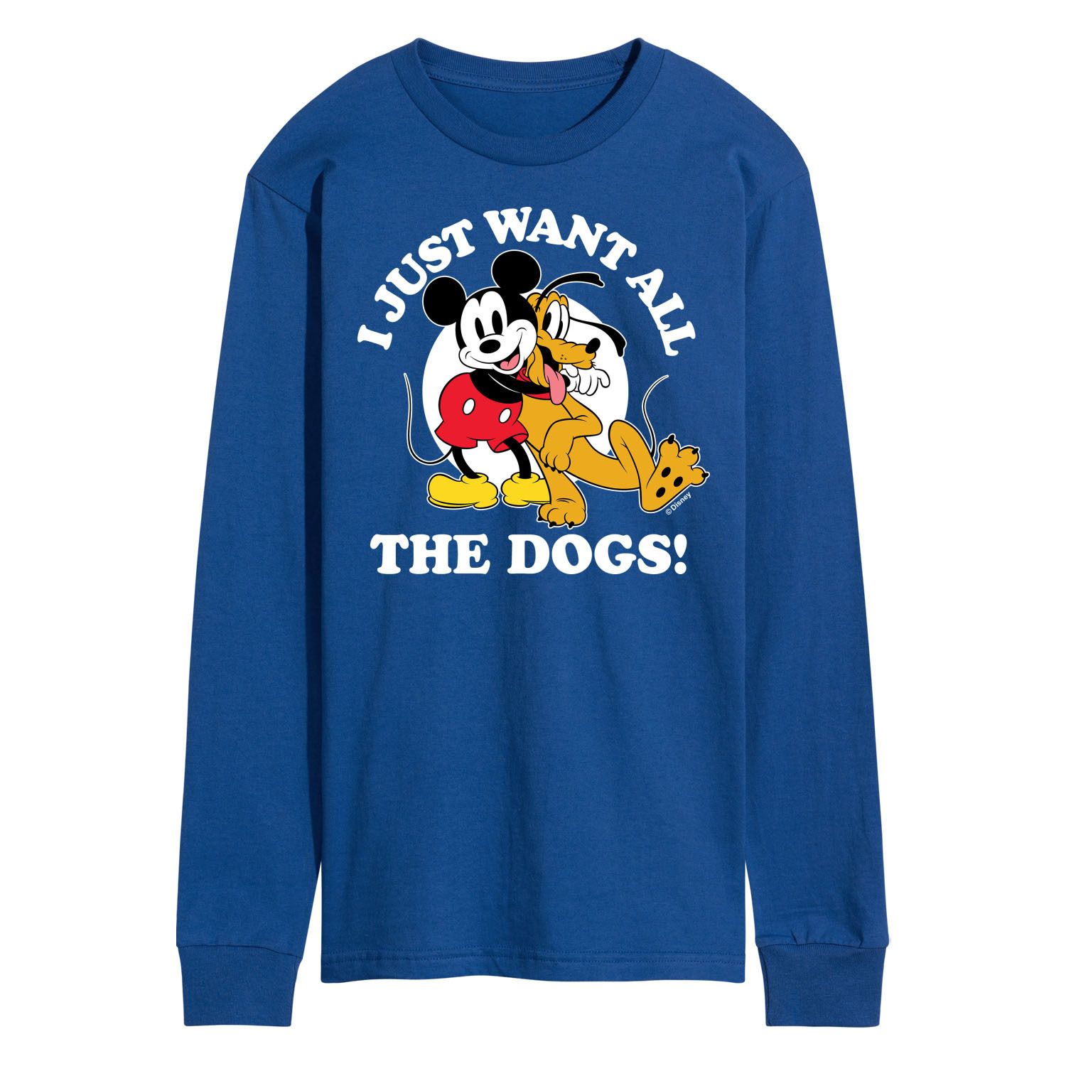 цена Мужская футболка Disney's Mickey & Pluto Want All The Dogs Licensed Character