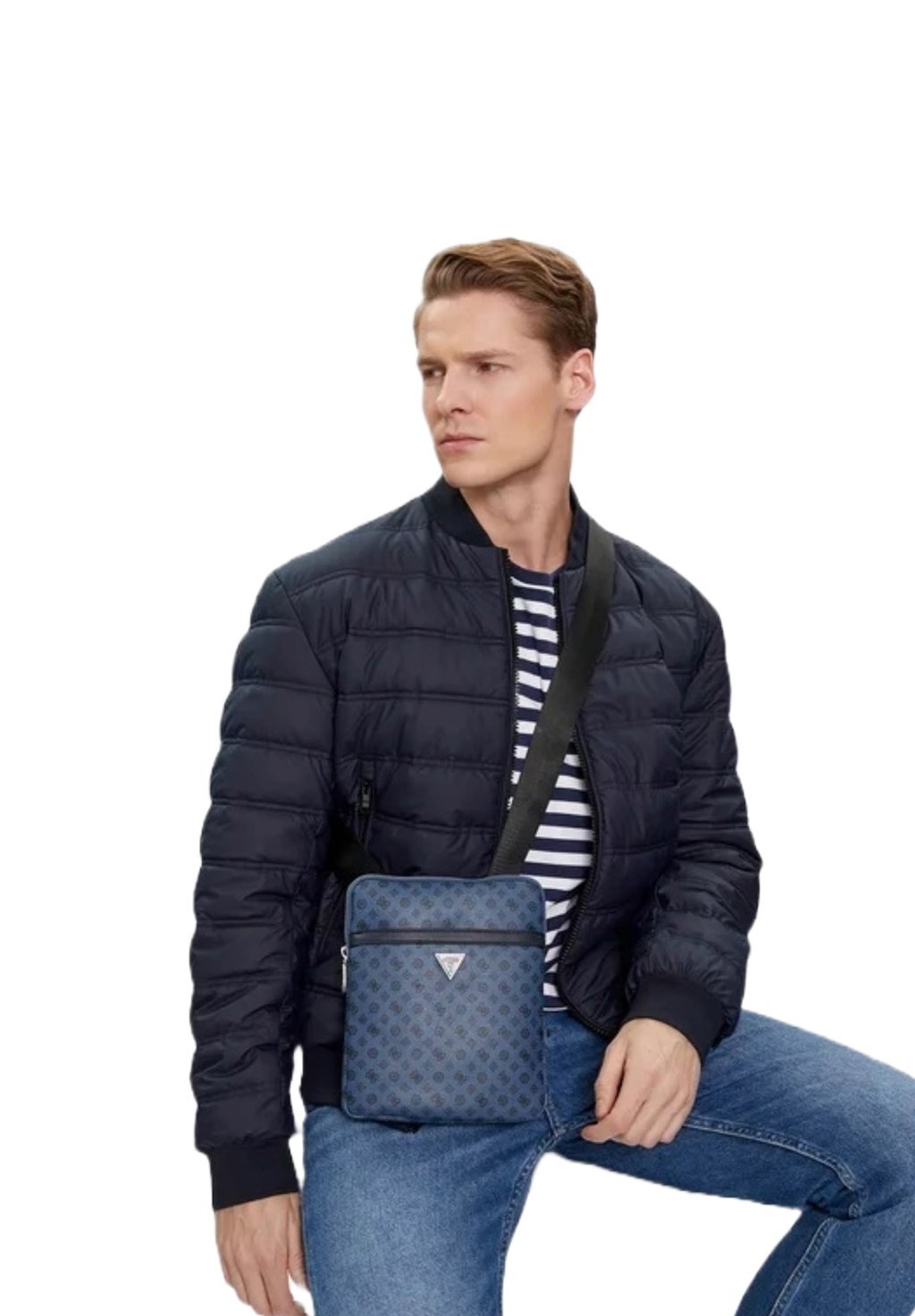 

Сумка через плечо PEONY Guess, синий