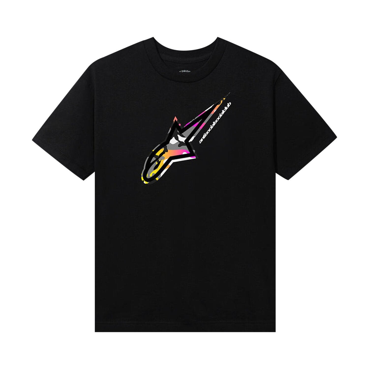 

Футболка Anti Social Social Club x Alpinestars Apex, черная, Черный