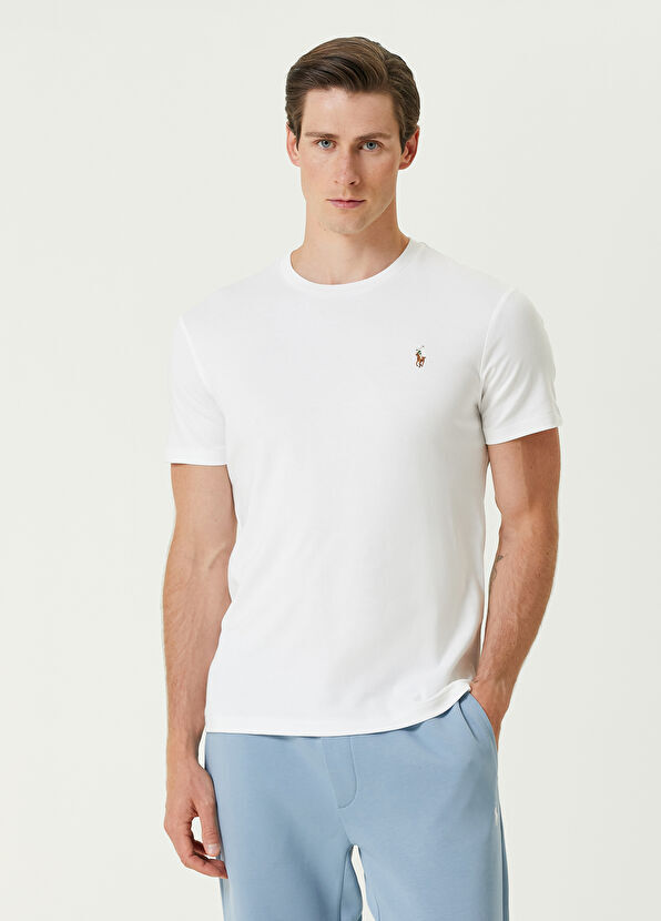 

Футболка с воротником-поло Polo Ralph Lauren, синий