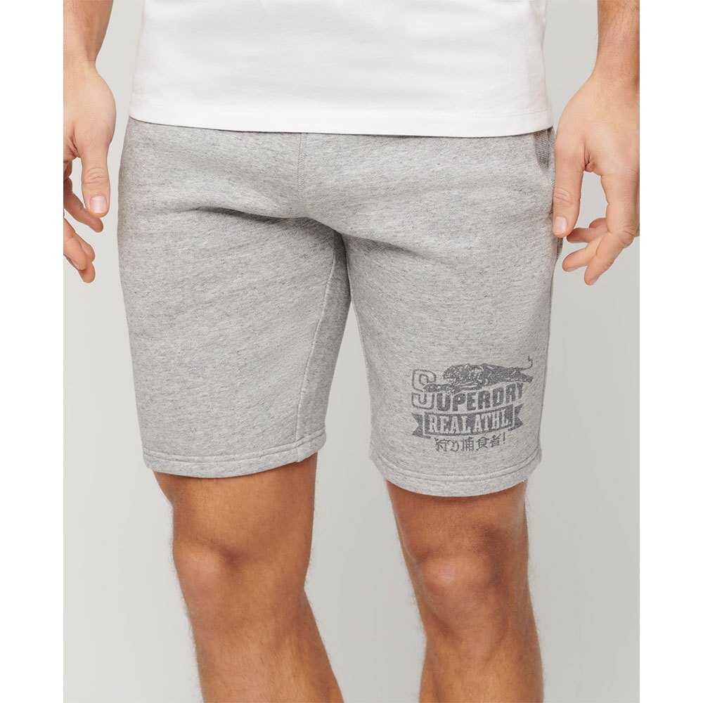 

Шорты Superdry Athletic Coll Graphic, серый