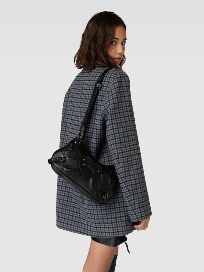 

Сумка для боулинга с детальной этикеткой, модель «LOVE» Juicy Couture, черный