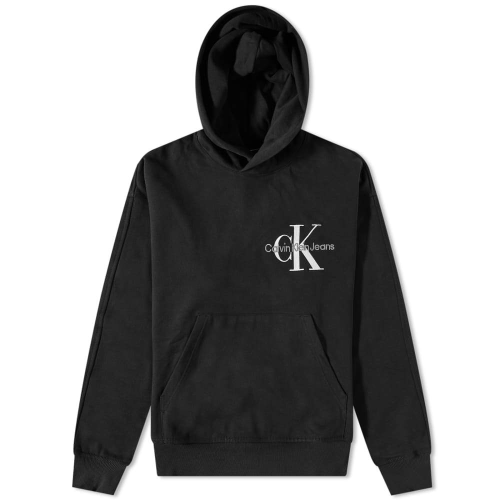 

Толстовка оверсайз с монологом Calvin Klein, черный