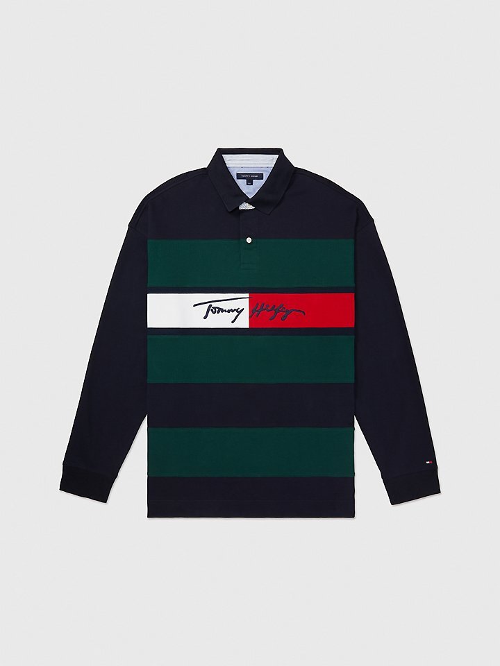 

Поло Block с длинными рукавами Tommy Adaptive
