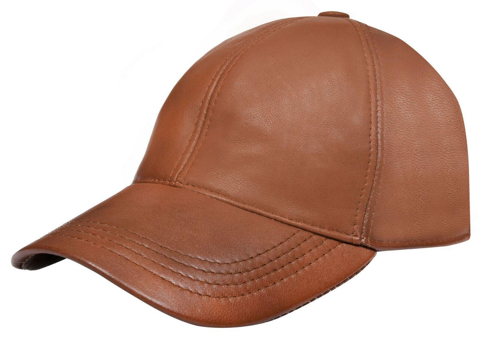цена Регулируемая бейсболка Snapback для гольфа из натуральной кожи наппа, простая бейсболка Infinity Leather, коричневый