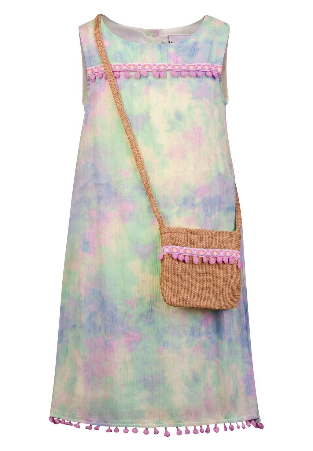 

Повседневное платье MIT BASTTASCHE happy girls, цвет purple