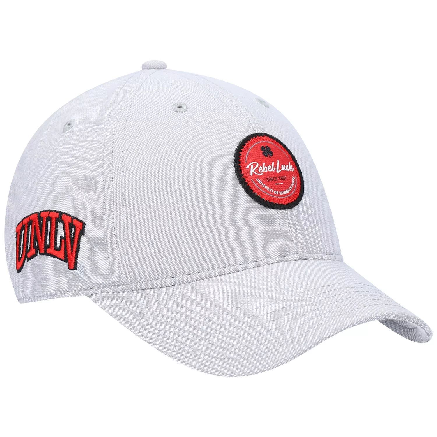 

Мужская серая регулируемая шляпа UNLV Rebels Oxford Circle