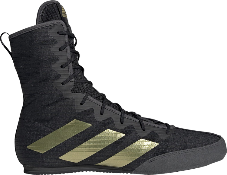 Кроссовки Adidas Box Hog 4 'Black Gold Metallic', черный