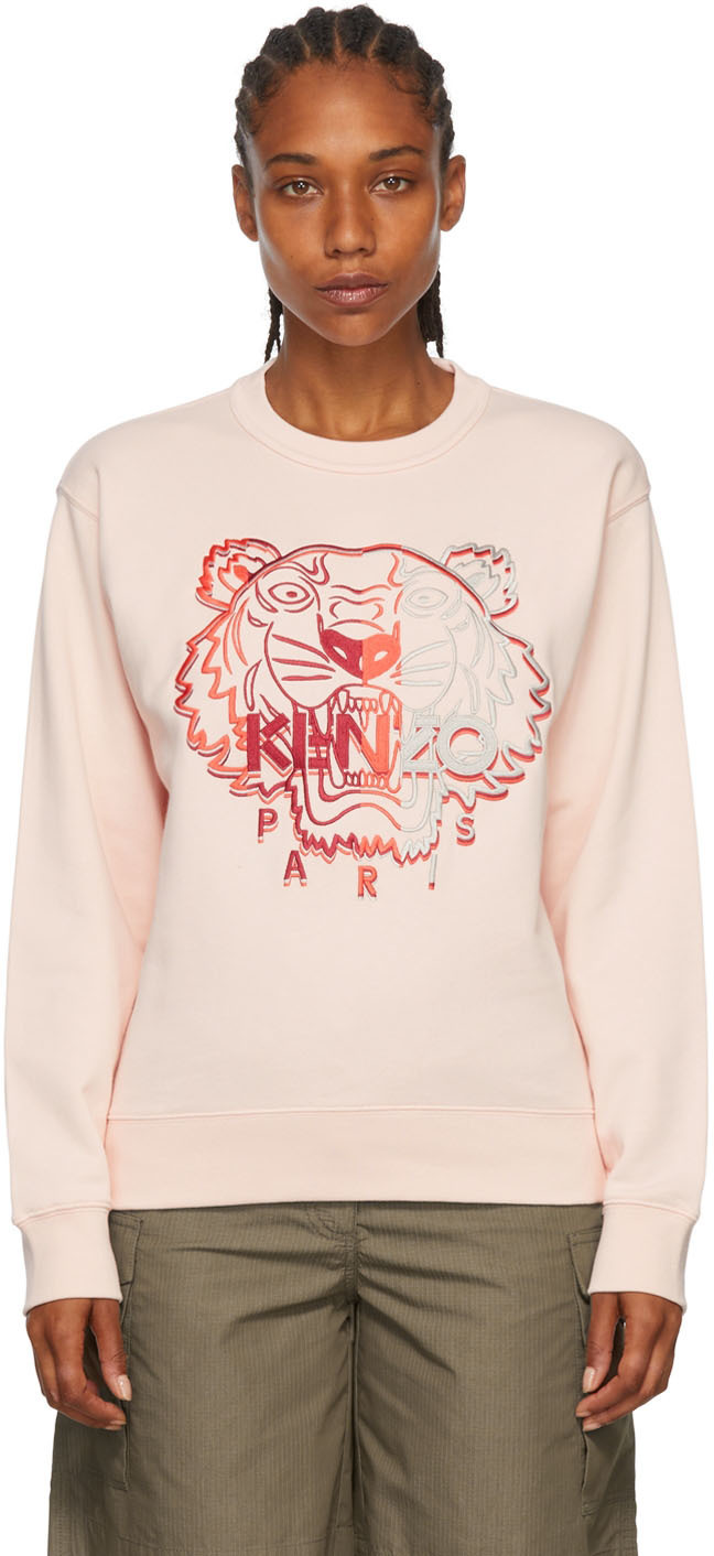 

Толстовка \Розовый тигр\"" Kenzo