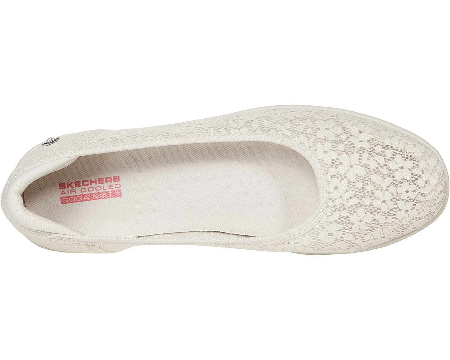 

Туфли на плоской подошве On-The-Go Dreamy Crochet Flat SKECHERS Performance, естественный
