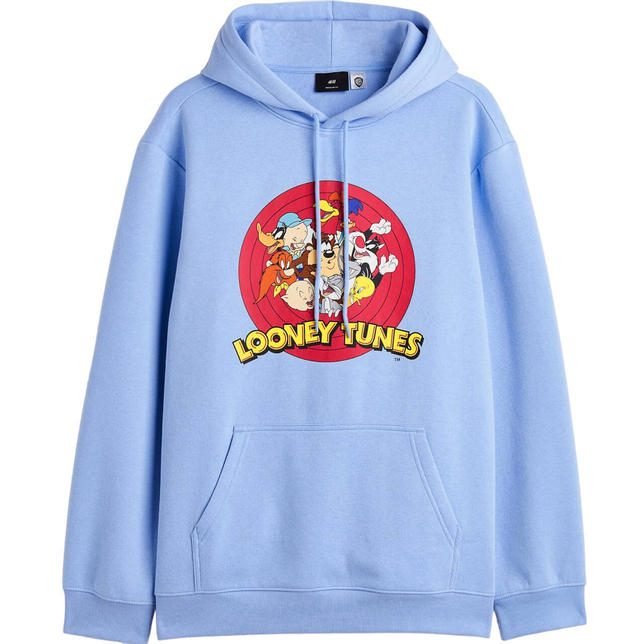 

Толстовка H&M Looney Tunes Printed, светло-голубой