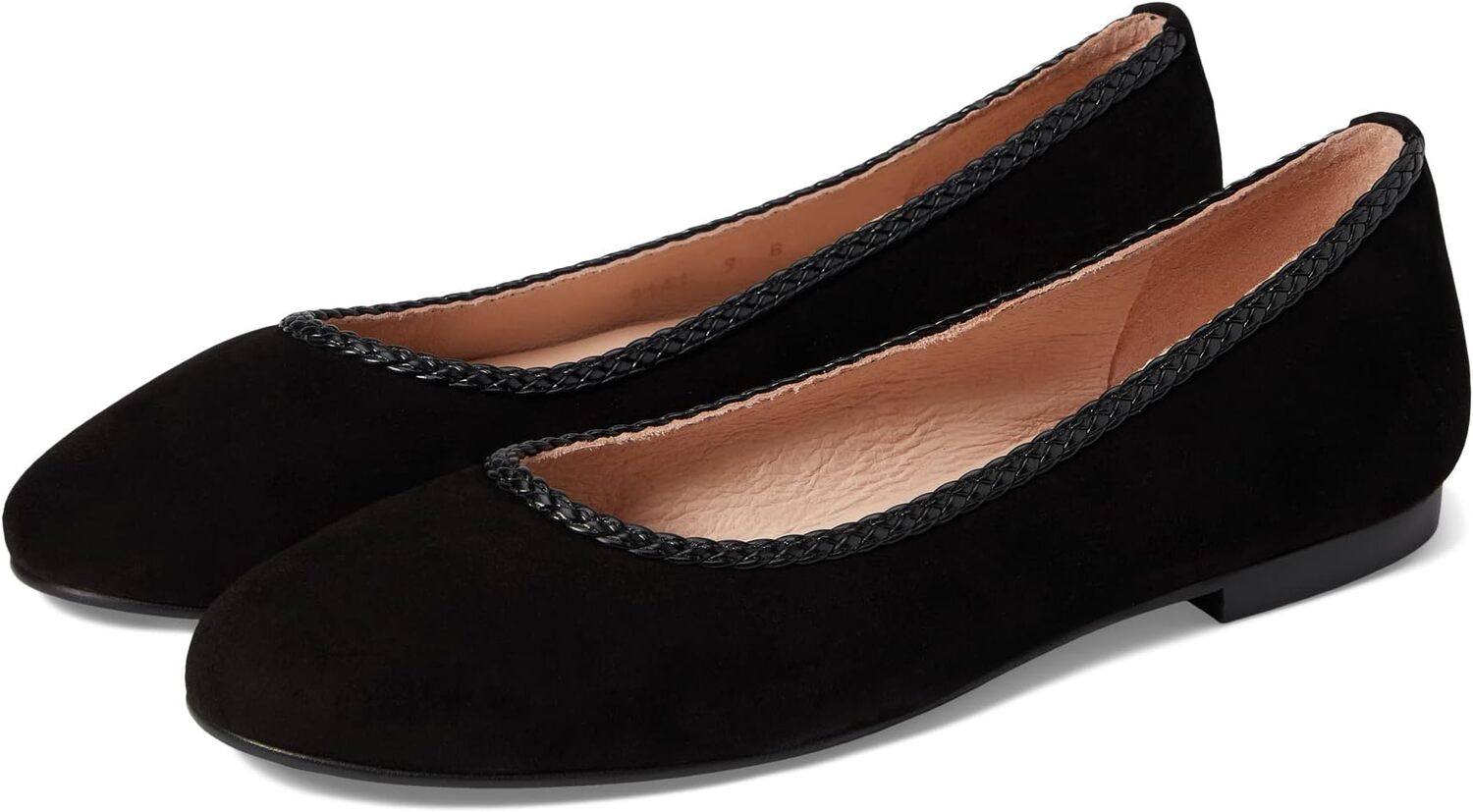 

Балетки Lida French Sole, цвет Black/Braid Suede/Nappa