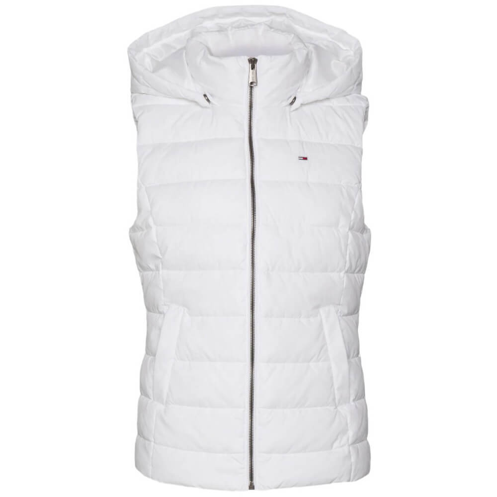 

Жилет Tommy Jeans by Tommy Hilfiger Basic Hooded Vest, белый