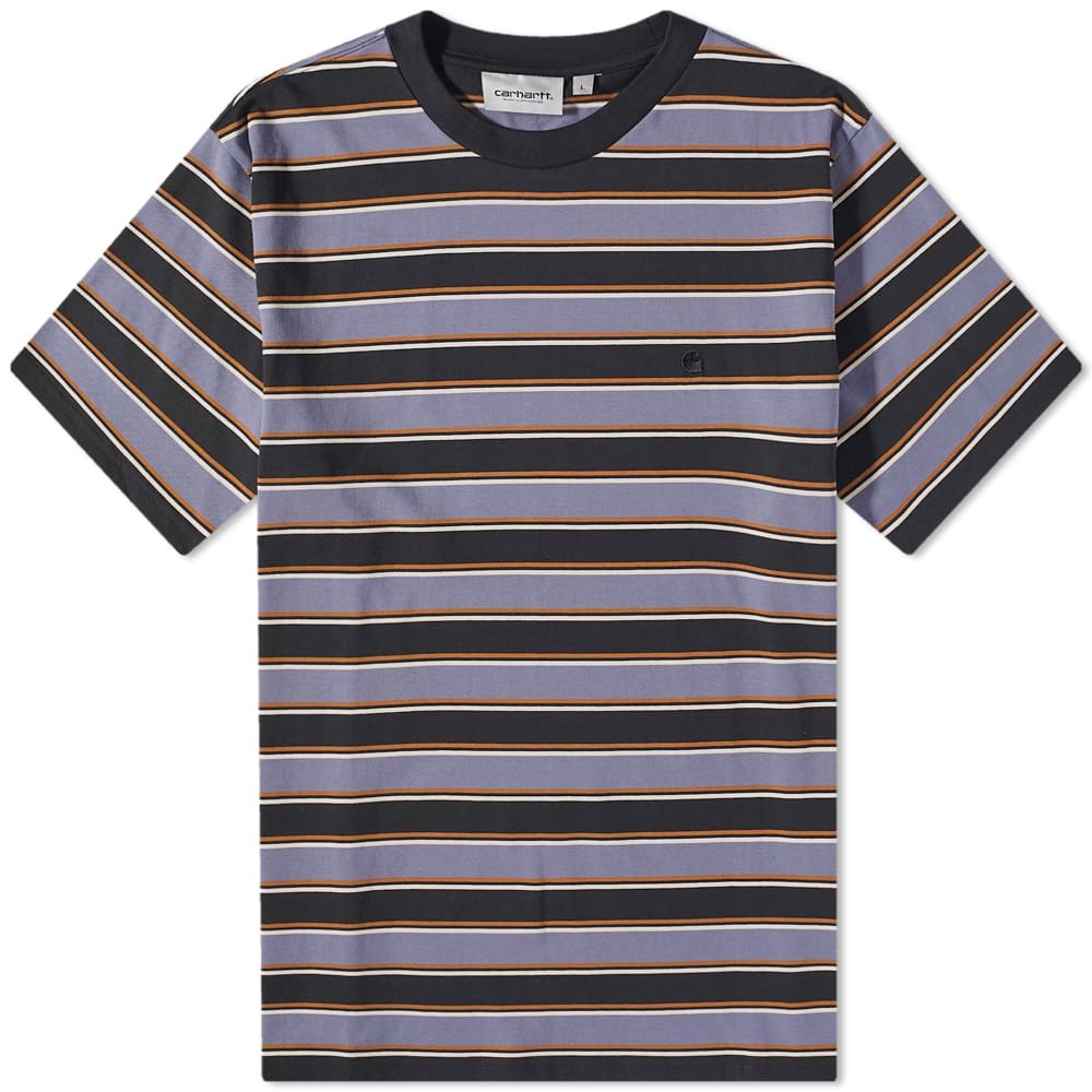 

Футболка Carhartt WIP Leone Stripe Tee, Серый