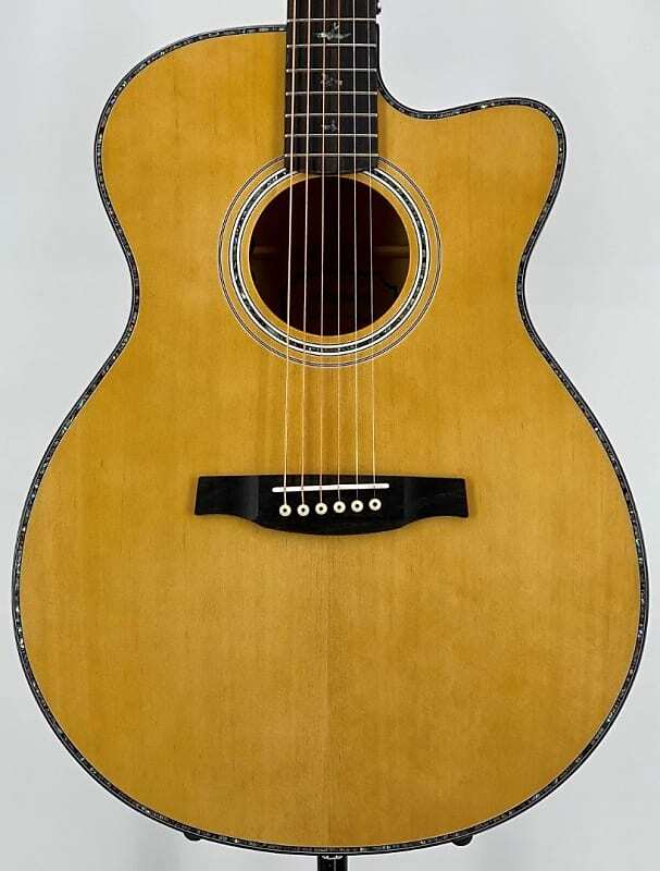 

Акустическая электрогитара Paul Reed Smith PRS AE50E Angeles, натуральный цвет, взрыв черного золота, серийный номер E18833 PRS-E18833