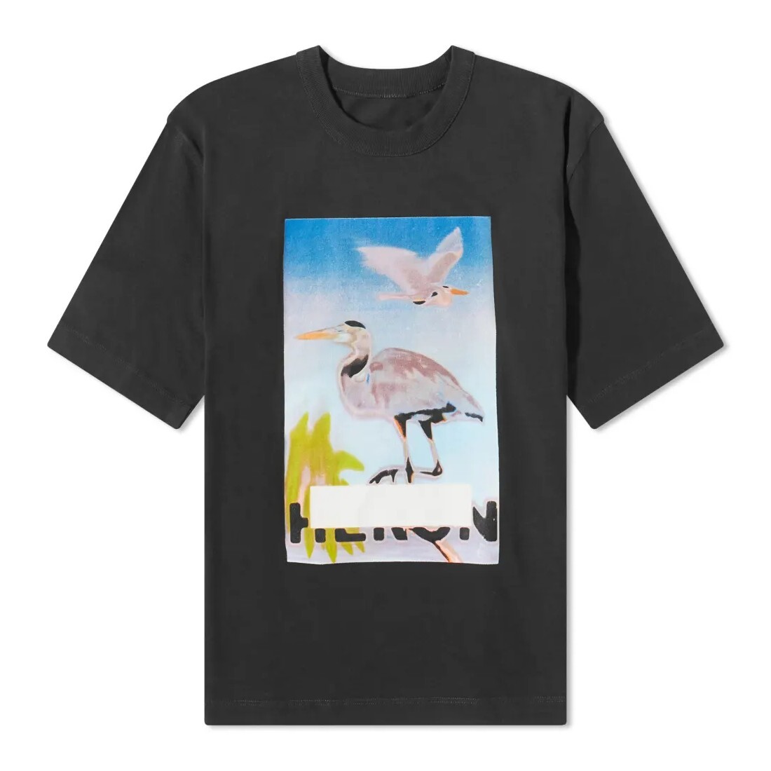 

Футболка Heron Preston Censored Heron, черный