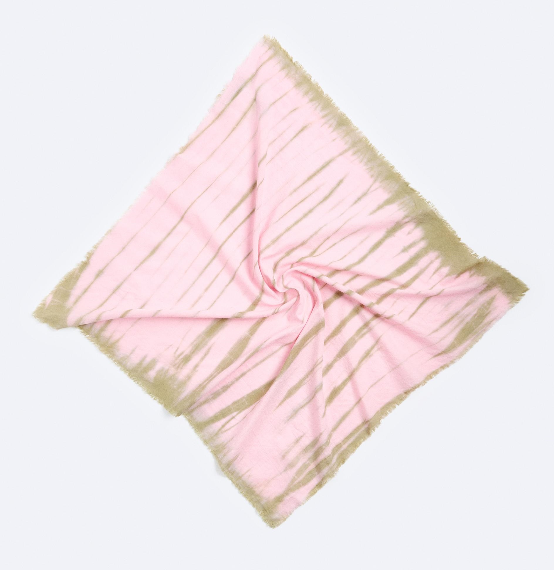 Бандана Zara Tie-dye Print, розовый