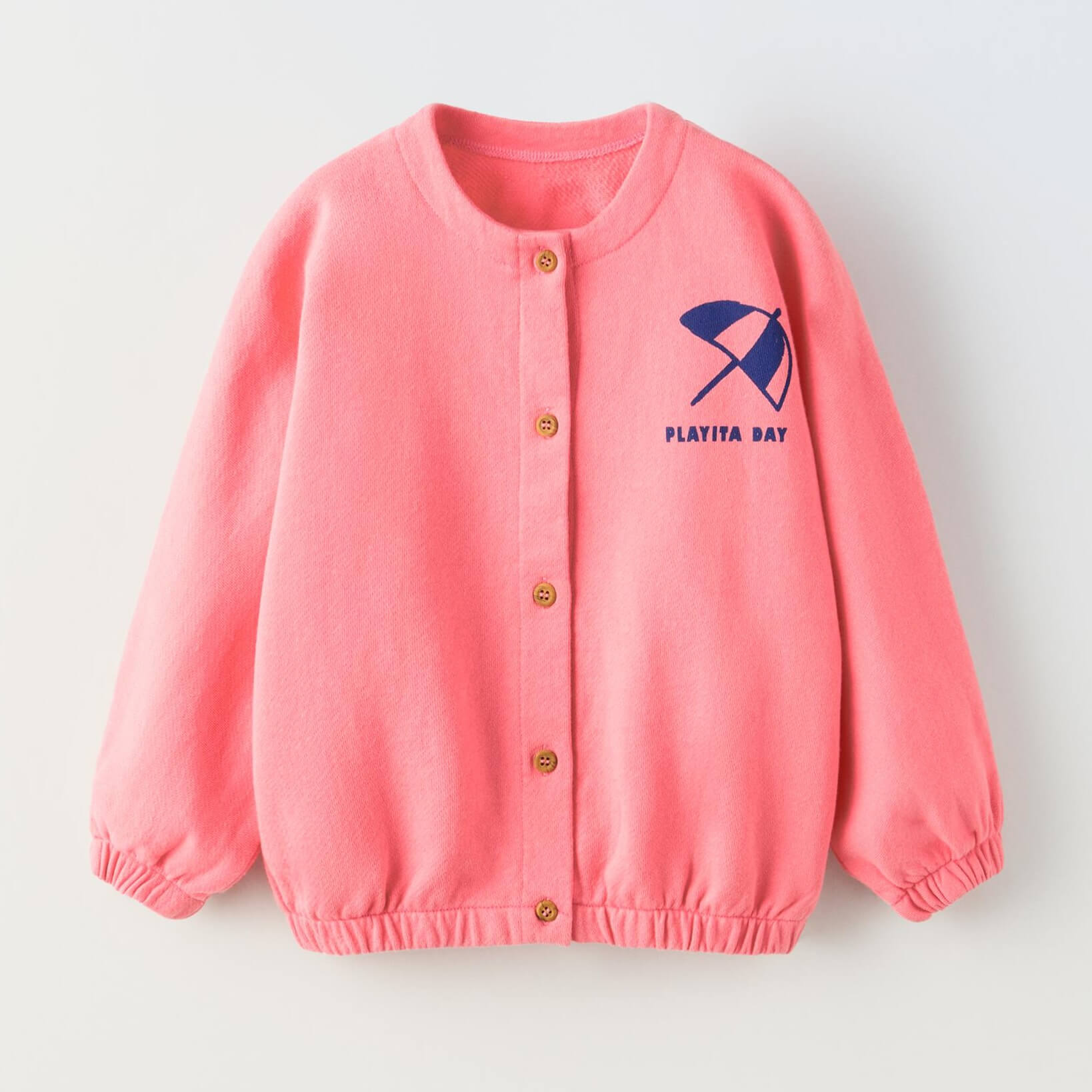 Куртка-бомбер Zara Summer Camp Embroidered, ярко-красный куртка бомбер zara wool ярко синий