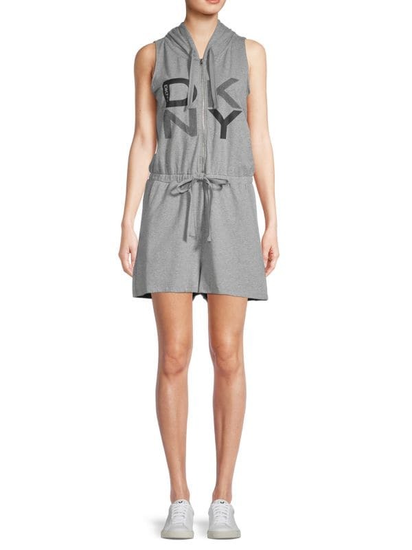 

Комбинезон без рукавов с логотипом DKNY Black