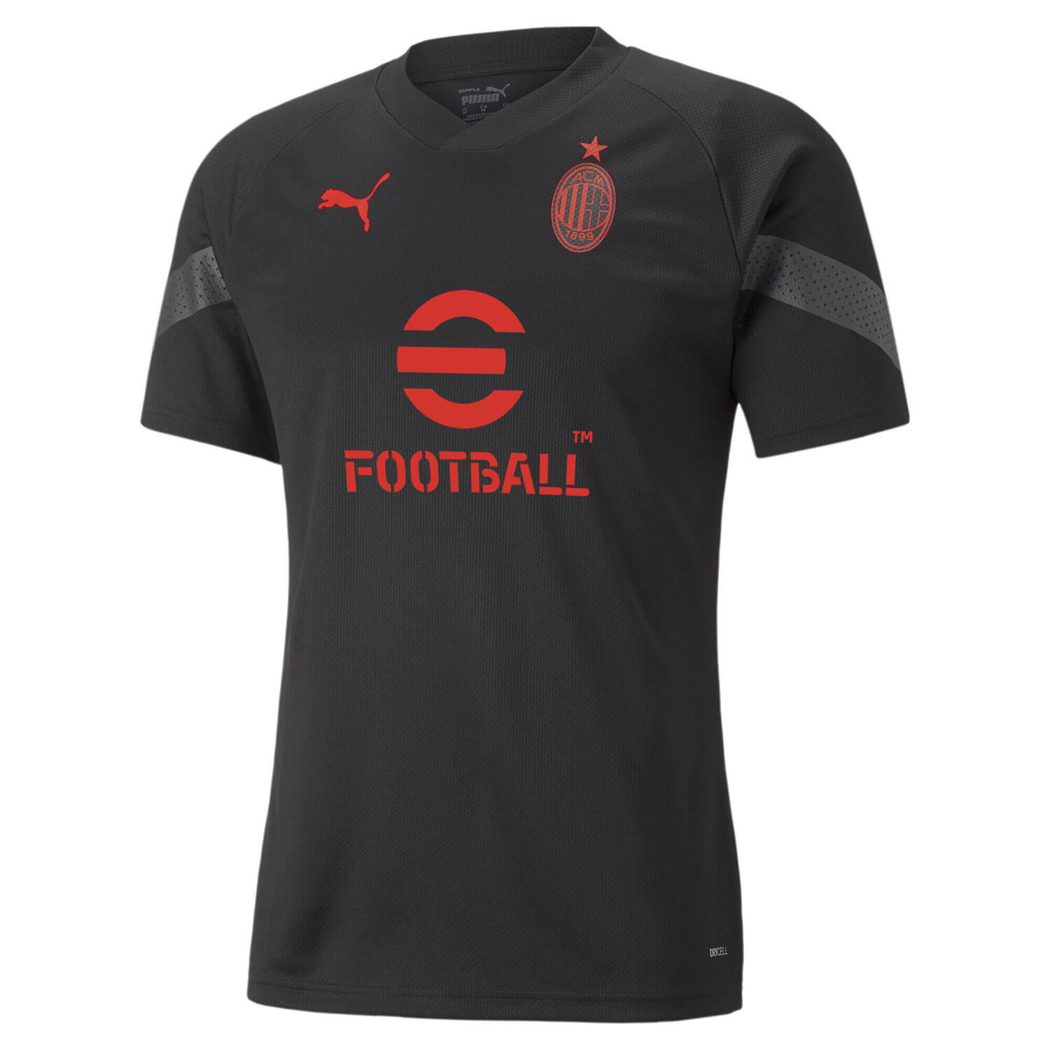 

переменный ток Мужская футболка Milan Football Prematch PUMA, зеленый