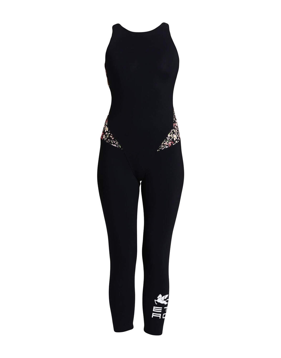 

Комбинезон Etro Floral Detail, черный