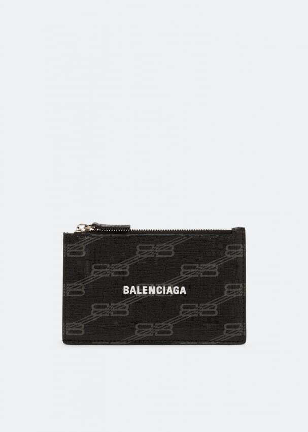 Картхолдер BALENCIAGA Long cash coin & cardholder, принт картхолдер balenciaga cash card holder принт