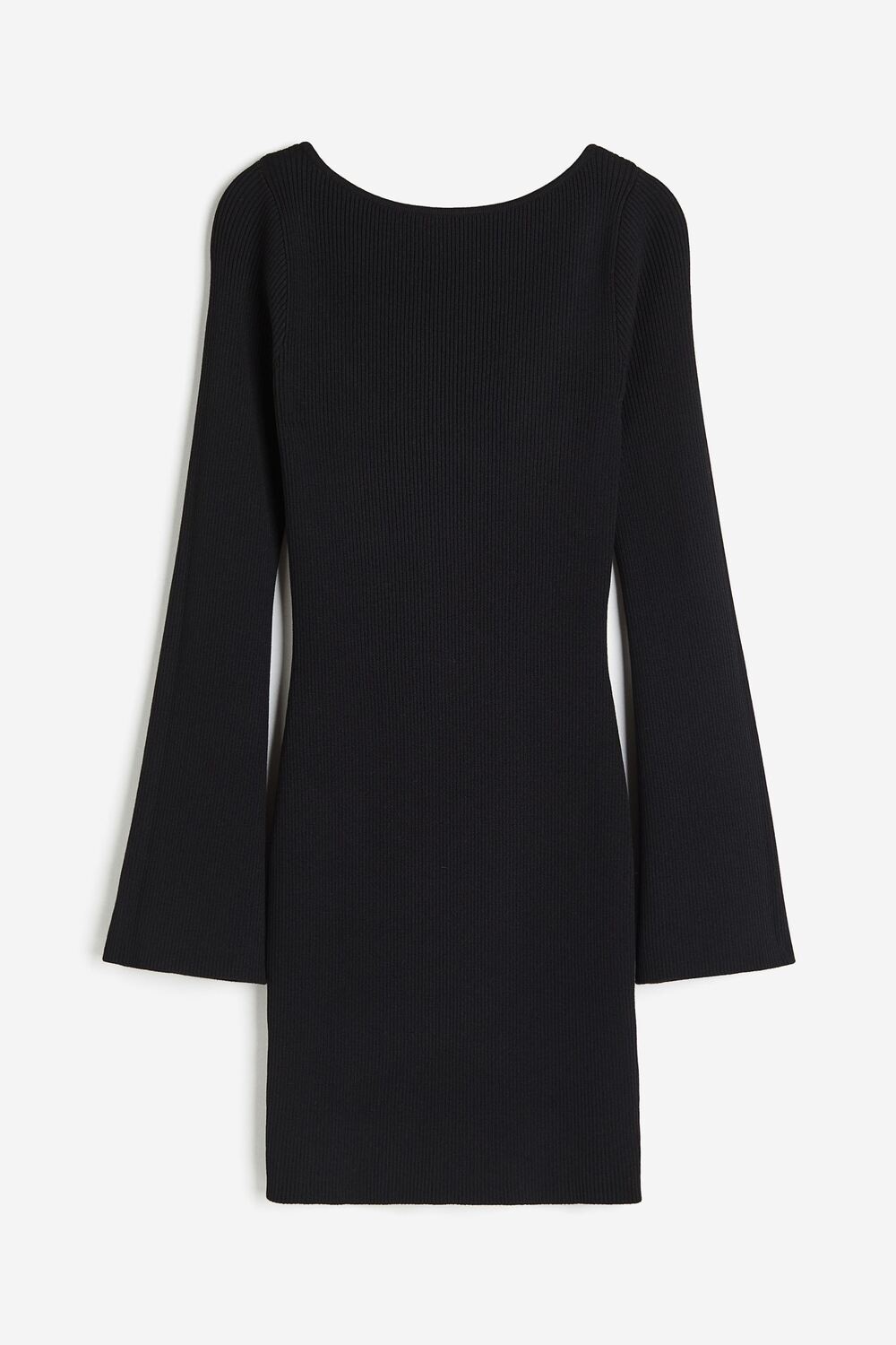 

Платье H&M Rib-knit Bodycon, черный
