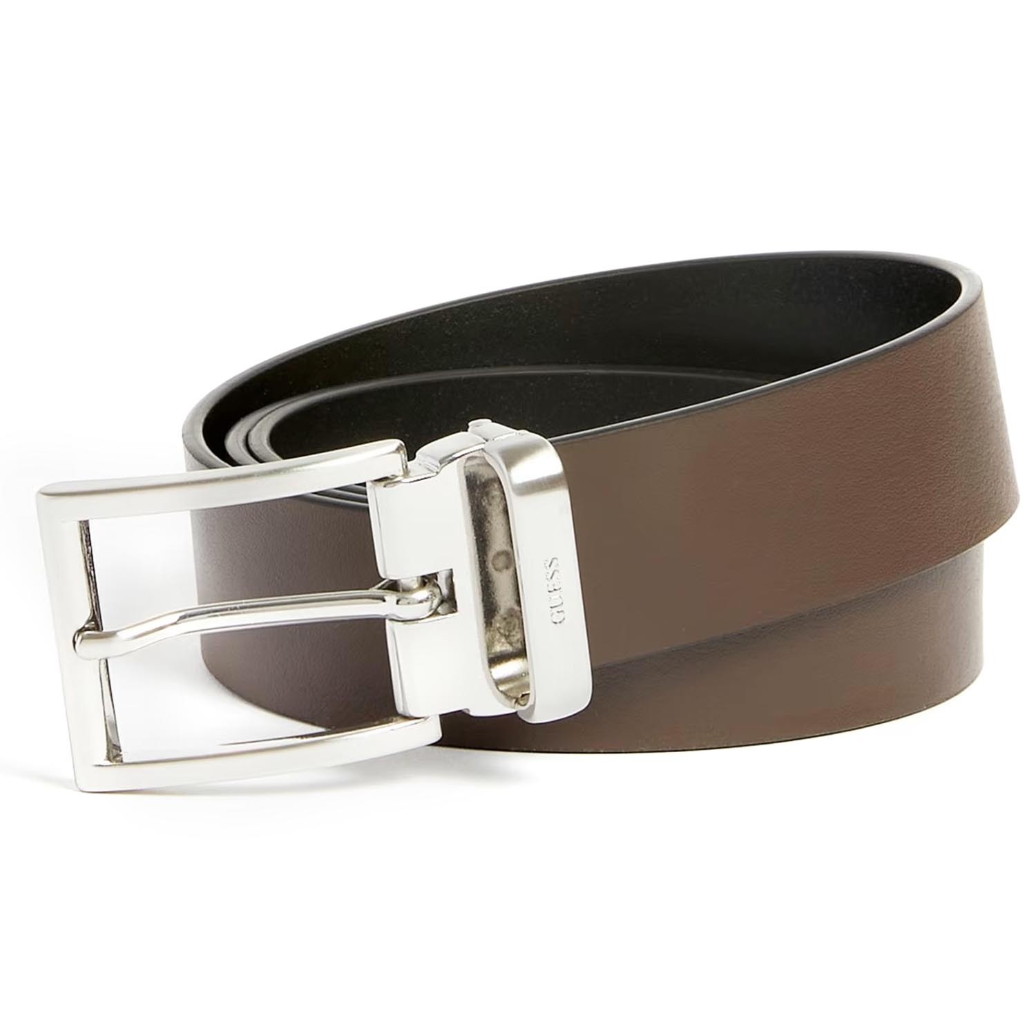 

Ремень Guess Luxe Real Leather, коричневый