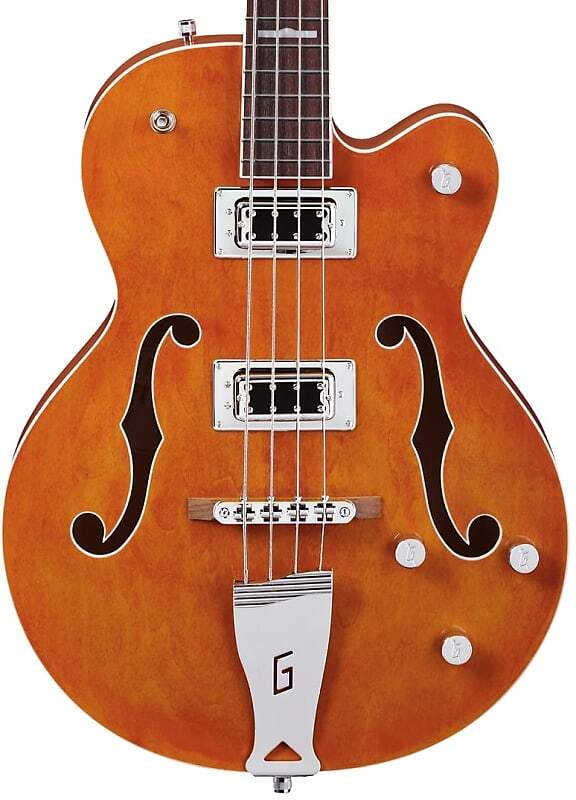 

Бас-гитара Gretsch G5440LSB Electromatic с полым корпусом и длинной мензурой - оранжевый G5440LSB Electromatic Hollow Body Long-Scale Bass -