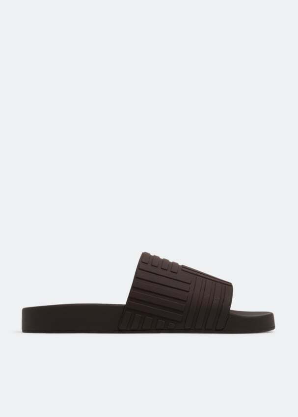 

Шлепанцы BOTTEGA VENETA Resort slides, коричневый