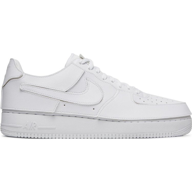 Кроссовки Nike Air Force 1/1 'White Black', белый new nike air force 1 script swoosh women white skateboarding shoes original light weight outdoor sports sneakers