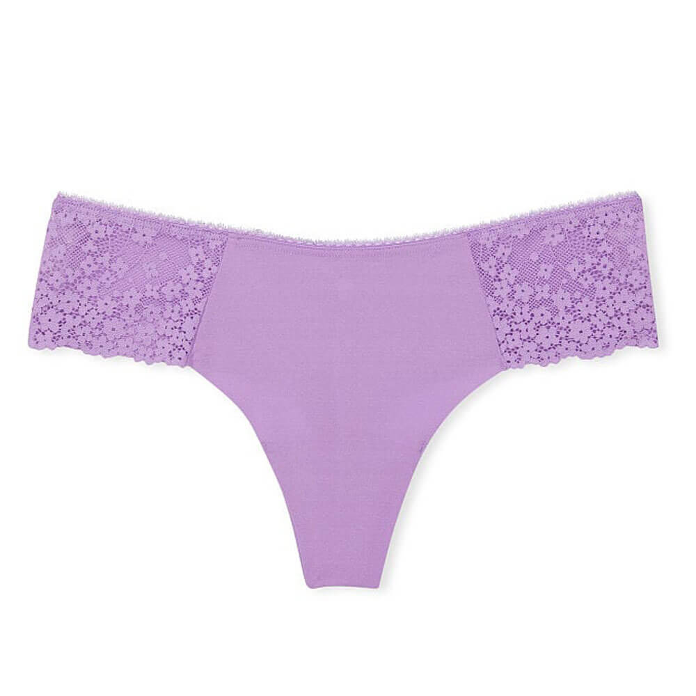 

Трусики-стринги Victoria's Secret Sexy Illusions No-Show Thong, сиреневый