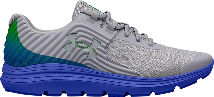 

Кроссовки Under Armour Outhustle Printed GS Mod Grey Versa Blue, серый