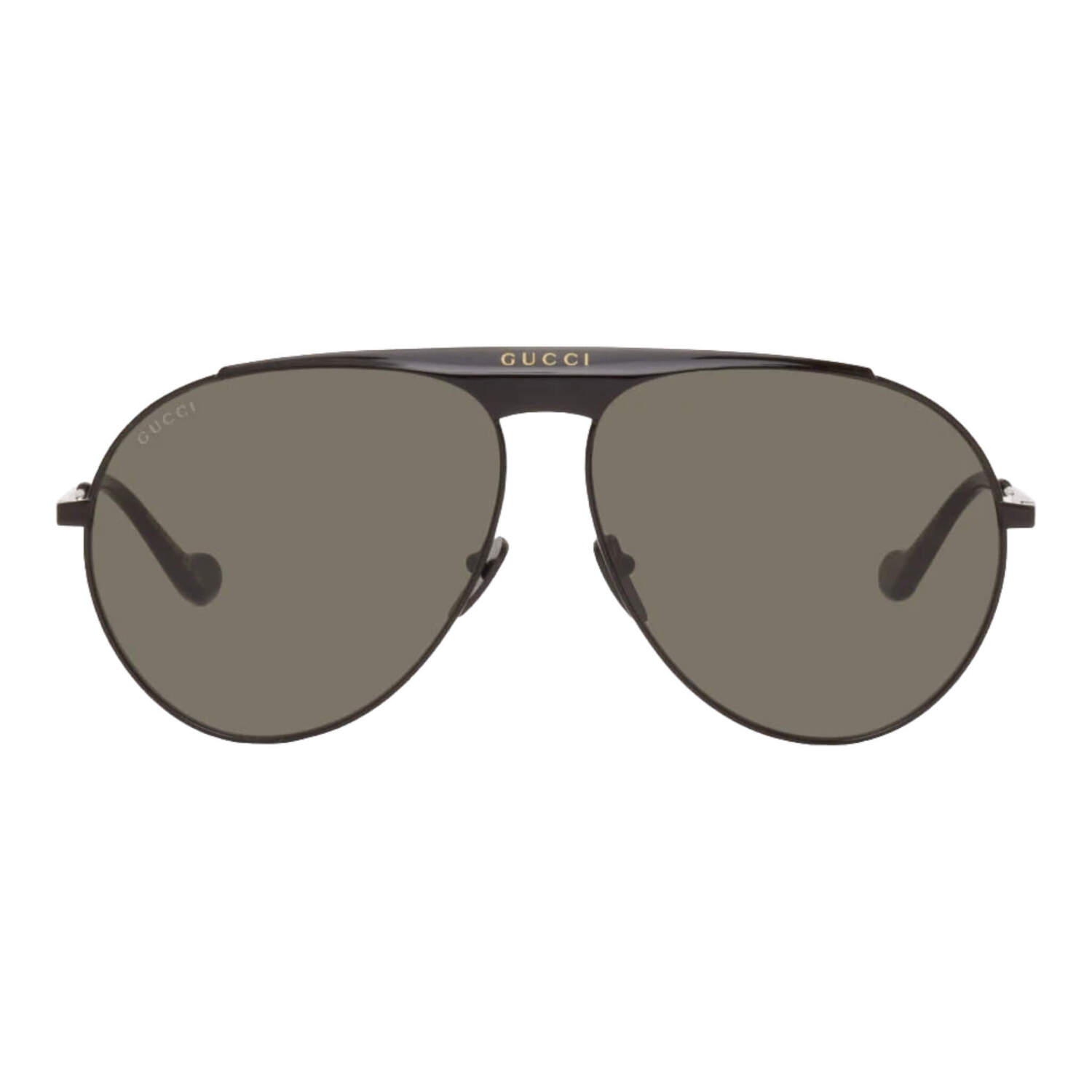 

Солнцезащитные очки Gucci Aviator, черный