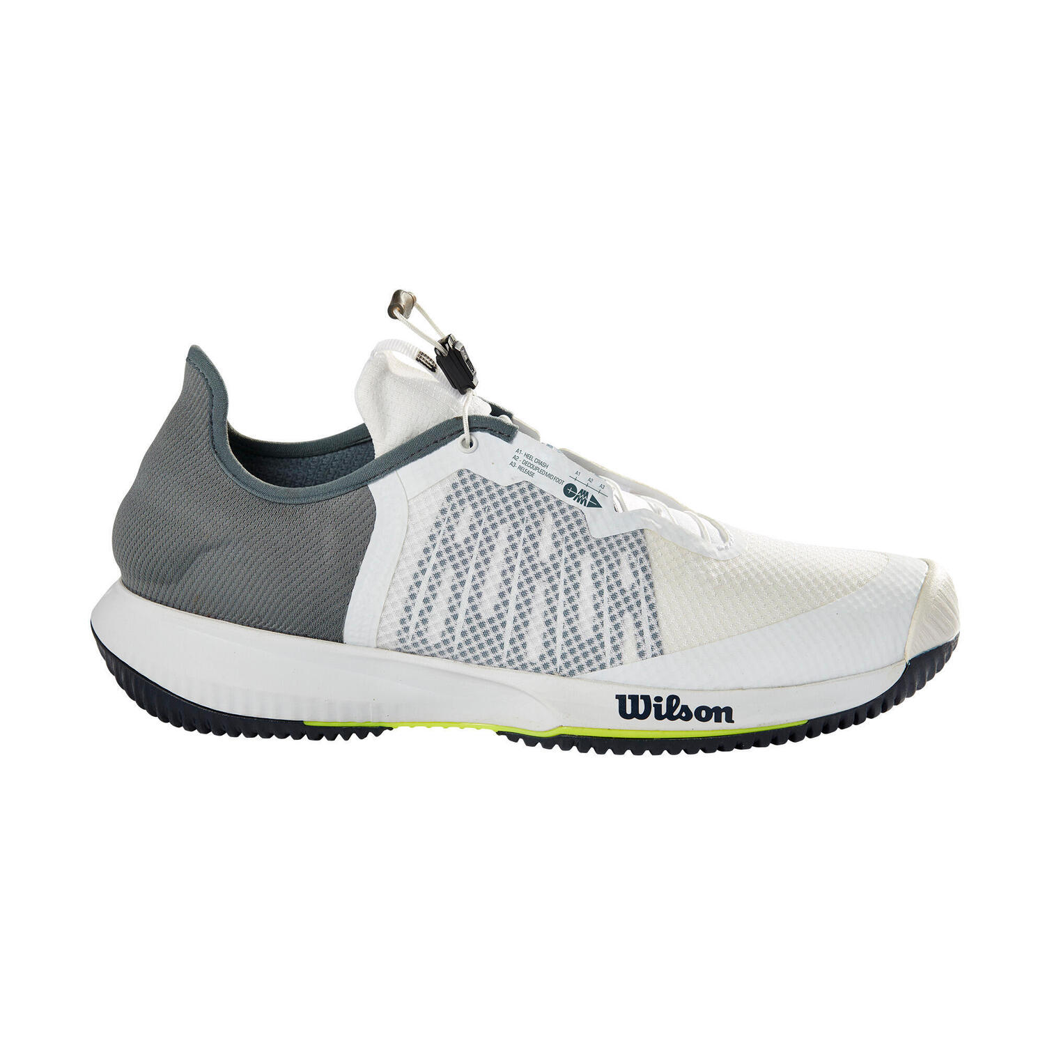 

Мужская теннисная обувь - Wilson Kaos Rapide Multicourt White