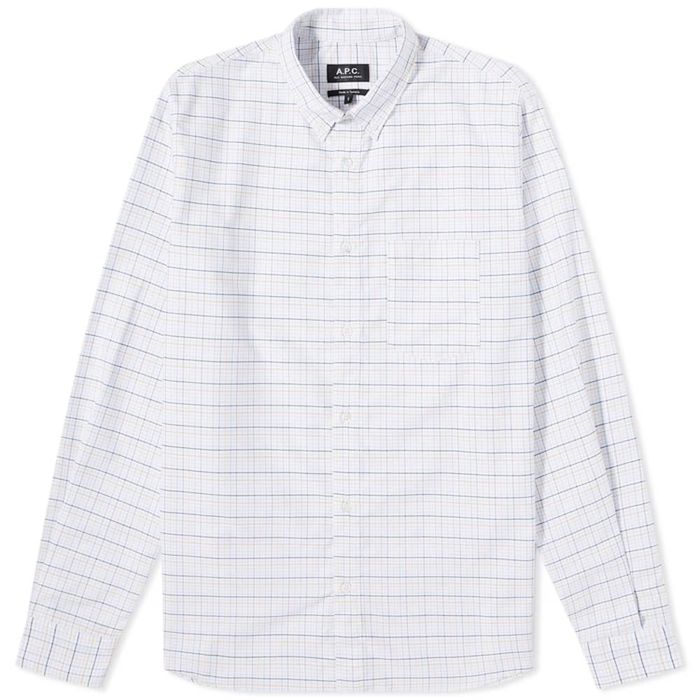 

Рубашка A.P.C. Eddy Check Oxford Shirt