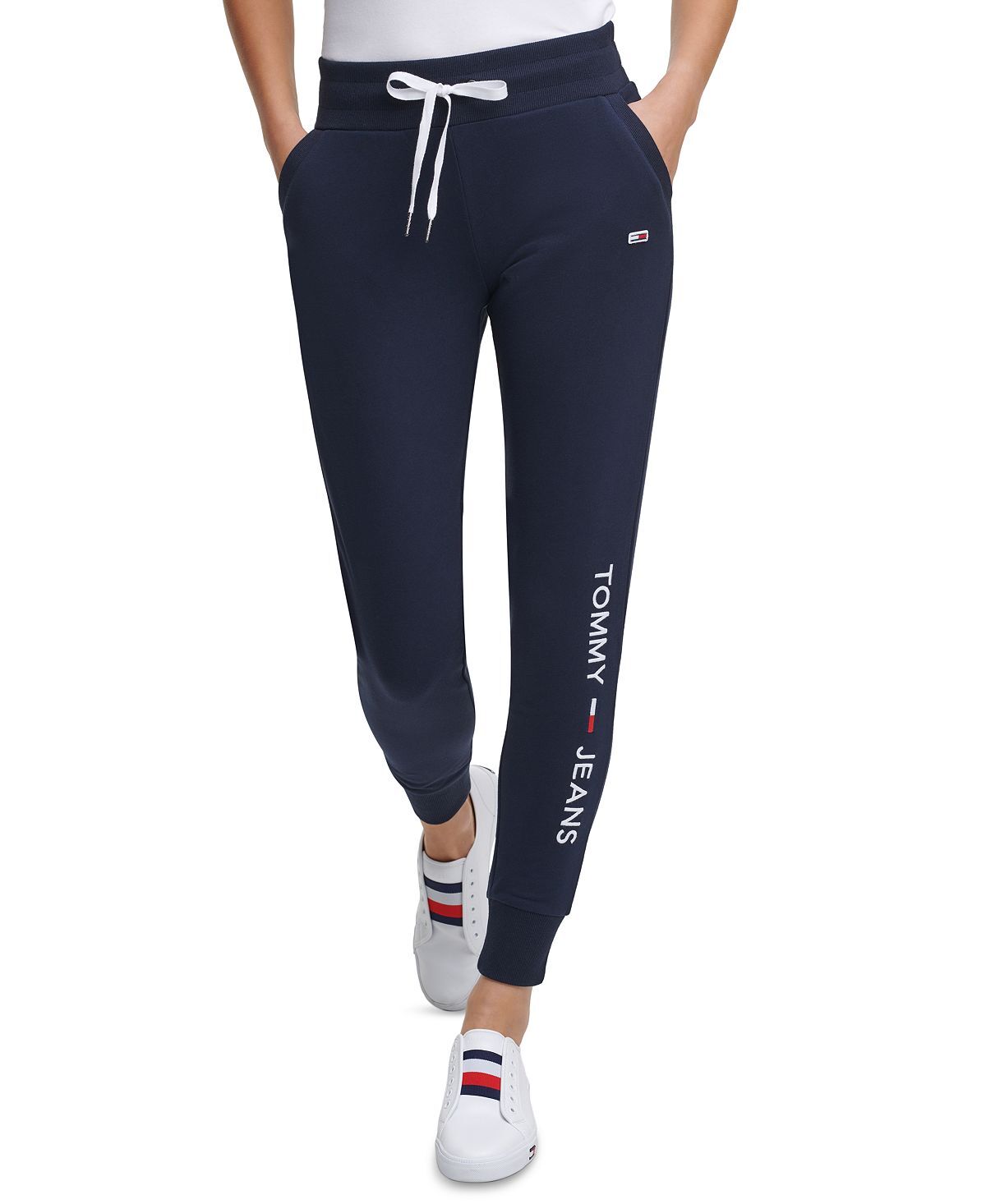 

Джоггеры с логотипом Tommy Jeans, мульти