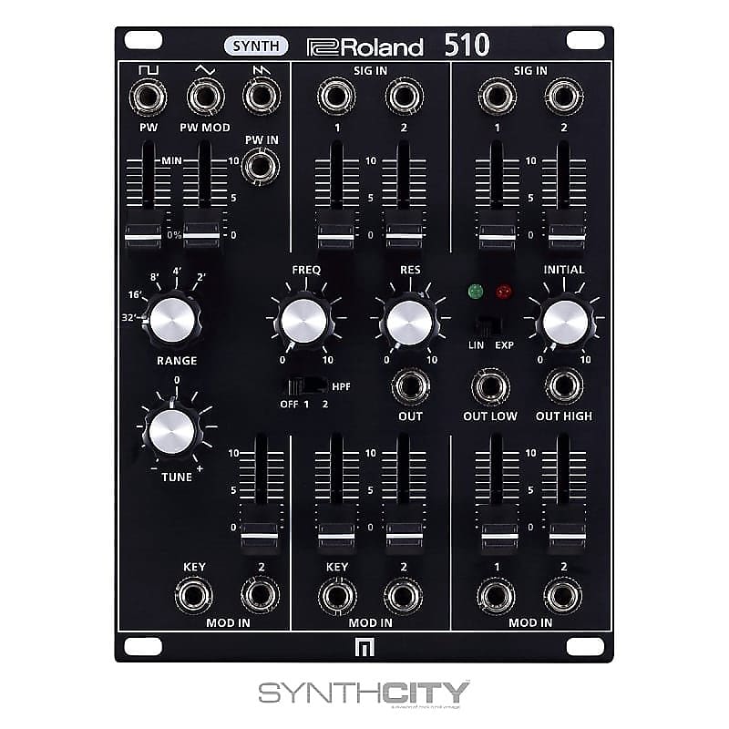 Модуль синтезатора Roland System 500 510 System 500 510 Synthesizer Module
