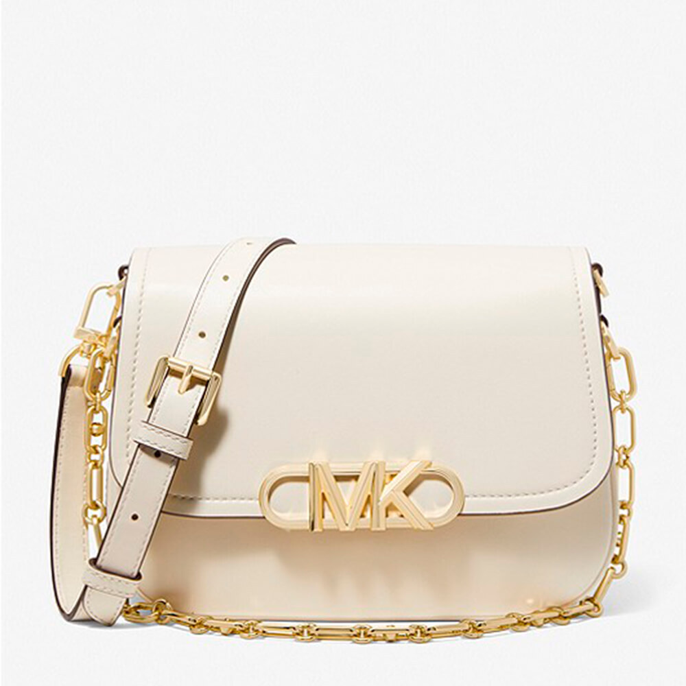 

Сумка Michael Michael Kors Parker Medium Leather Messenger, кремовый
